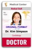 Doctor Fake IDs | Fake Novelty doctorate ID Card | Hospital ID | Medical ID Cards