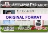 fake student id cards | Saint Lukes prep school fake ids | student fake id cards | novelty student id cards