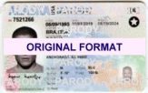 alaska real id scannable fake id with holograms
