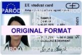 Eu Student ID | Fake Euro Student Id Card | euro Student Identification | European Student ID Cards