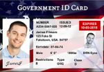 government fake novelty id fake real id new real id | fake novelty government id | government photo id