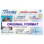 fake texas id card