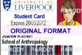 Liverpool University Student ID | Fake University of Liverpool Student Id | University Student ID Cards